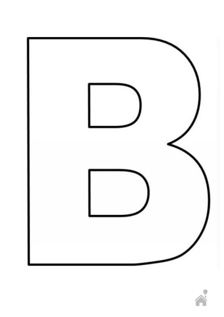 molde letra J para imprimir
