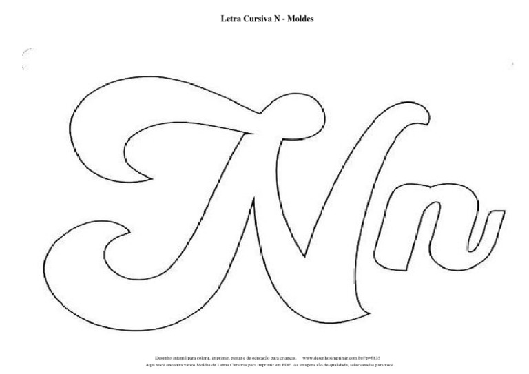 moldes de letras para imprimir