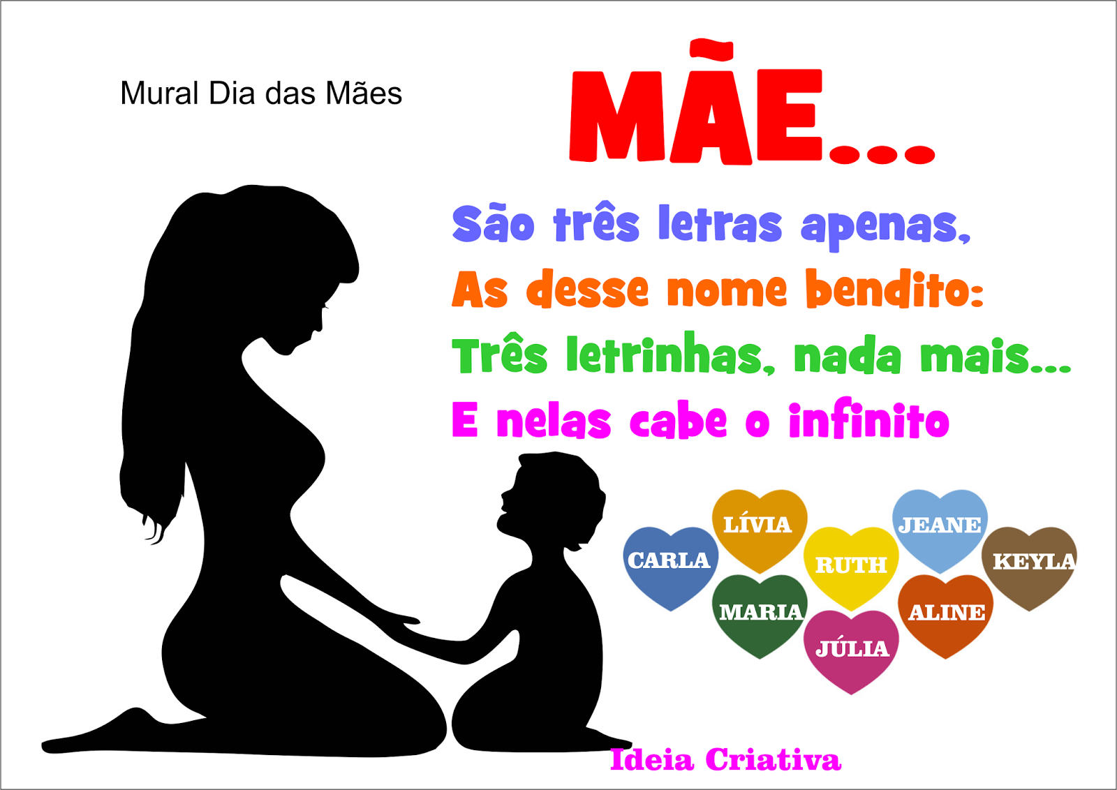 Molde mãe e filho para resina