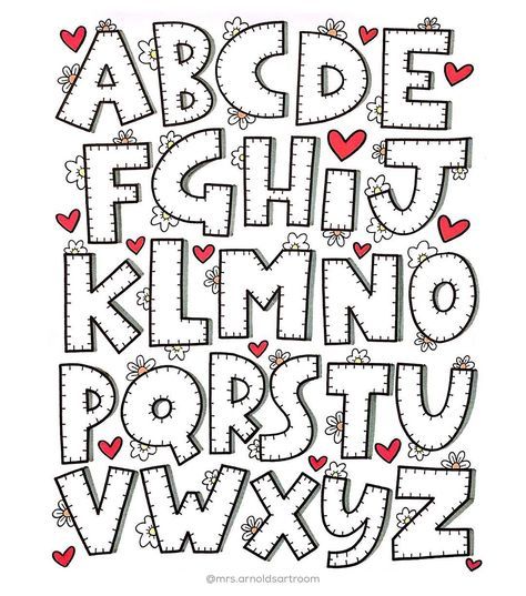 alfabeto de moldes para imprimir