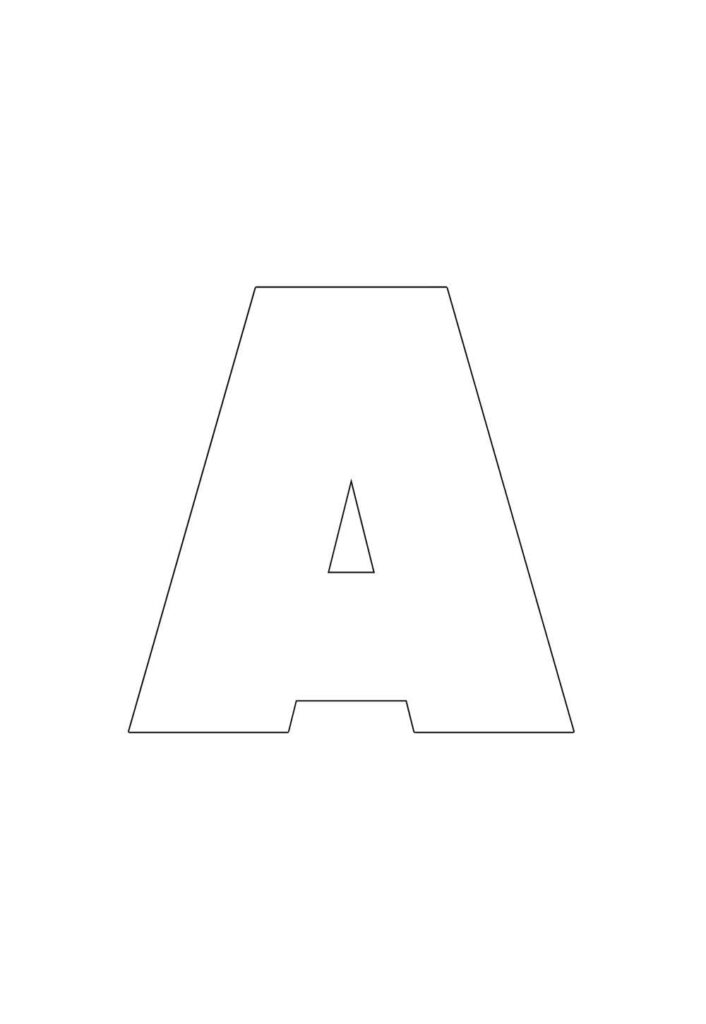 moldes de letras do alfabeto para imprimir