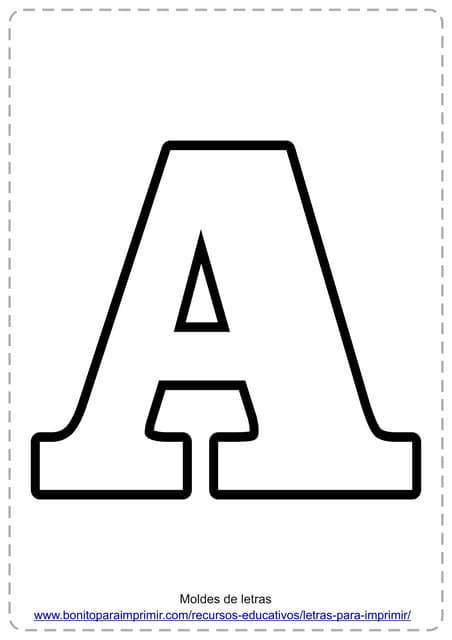 moldes de letras para cartazes