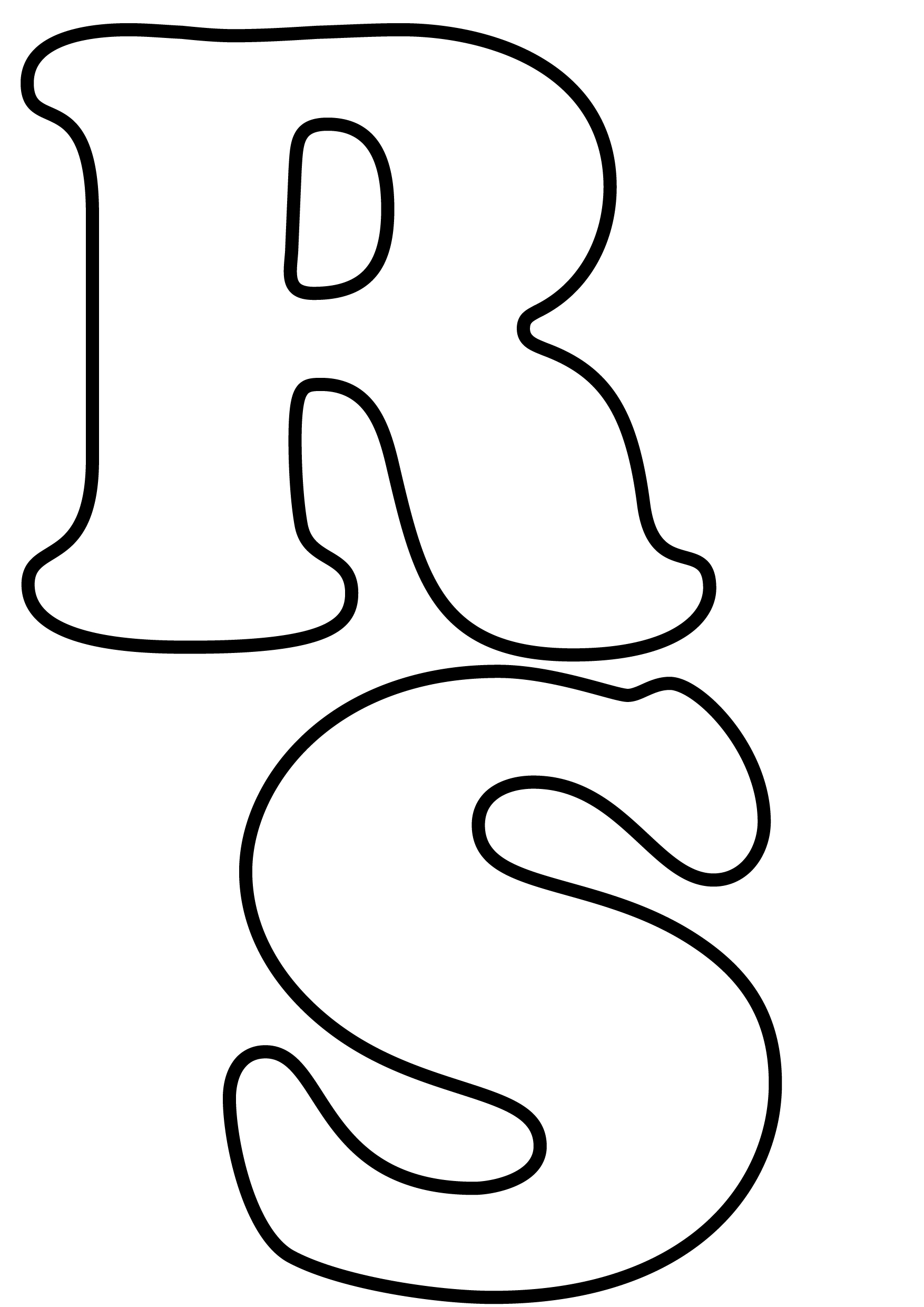 moldes de letras para cartazes