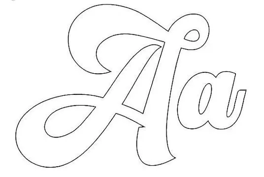alfabeto cursivo para imprimir pdf