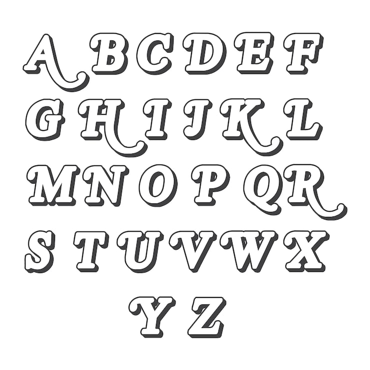 moldes de letras para painel