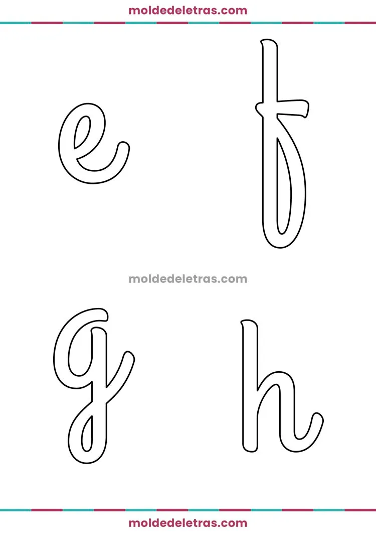 moldes de letras para painel