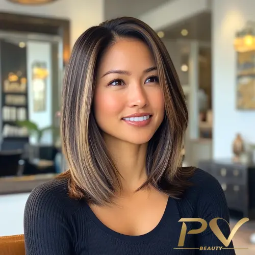 inspiração de cabelo morena curto