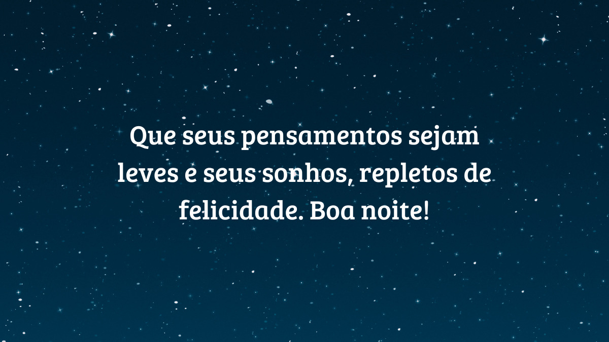 mensagens de boa noite para bebês