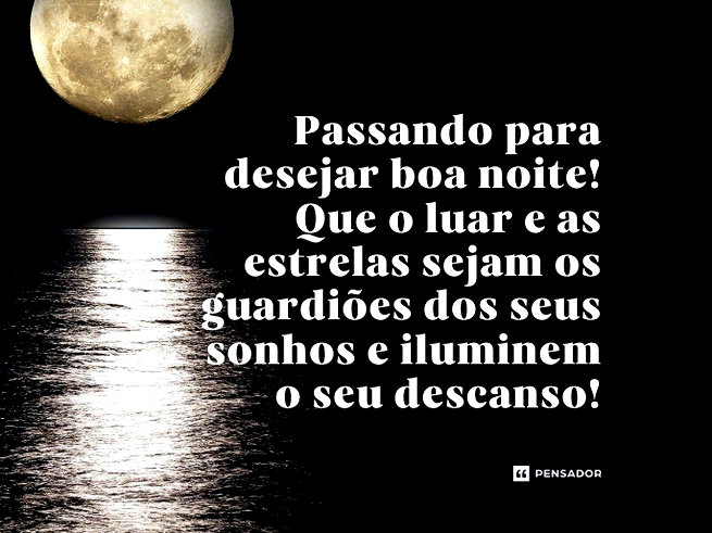 mensagens de boa noite para status