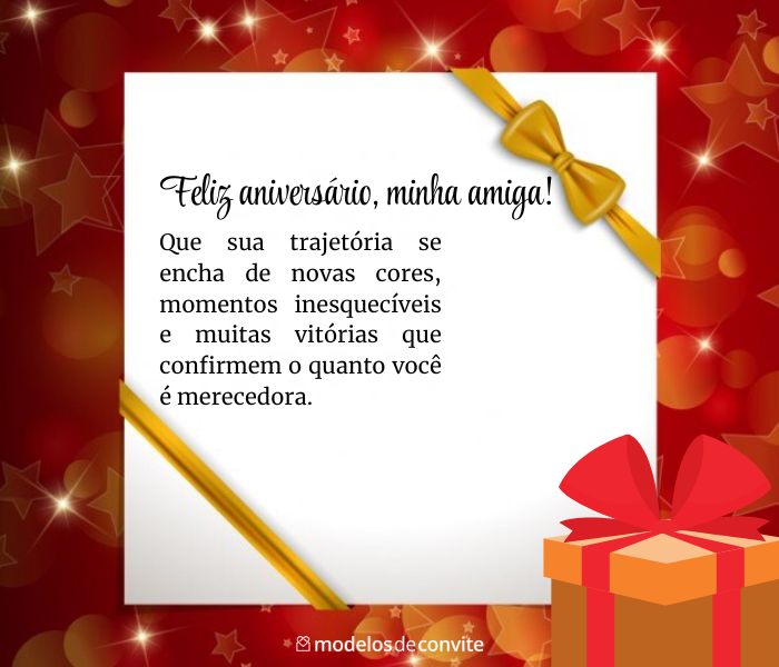 quanto custa um presente de aniversário para amiga