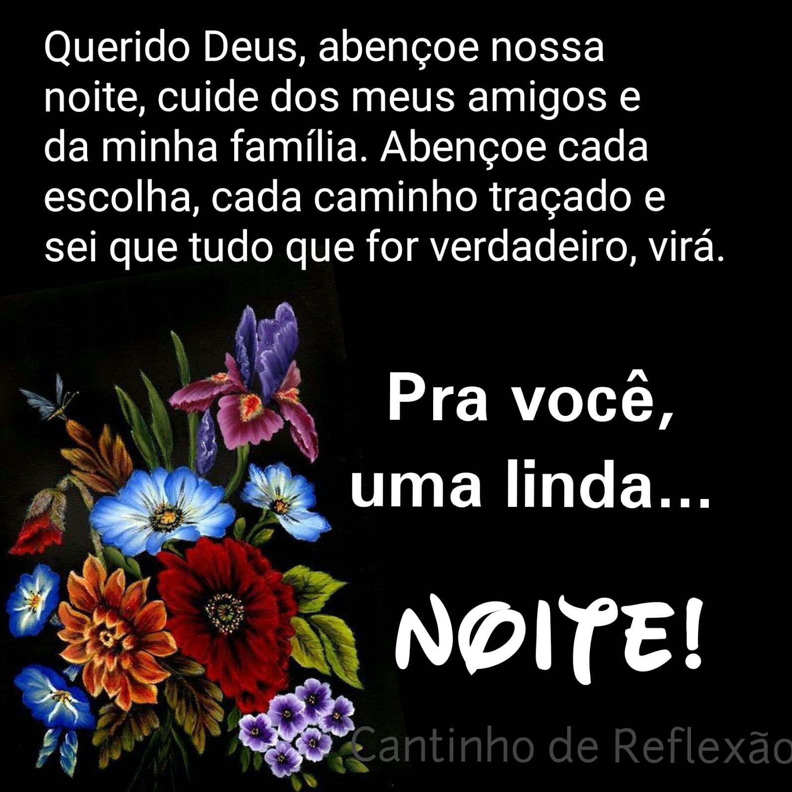 frases curtas boa noite terça