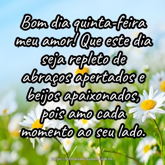 frases de bom dia para quinta-feira