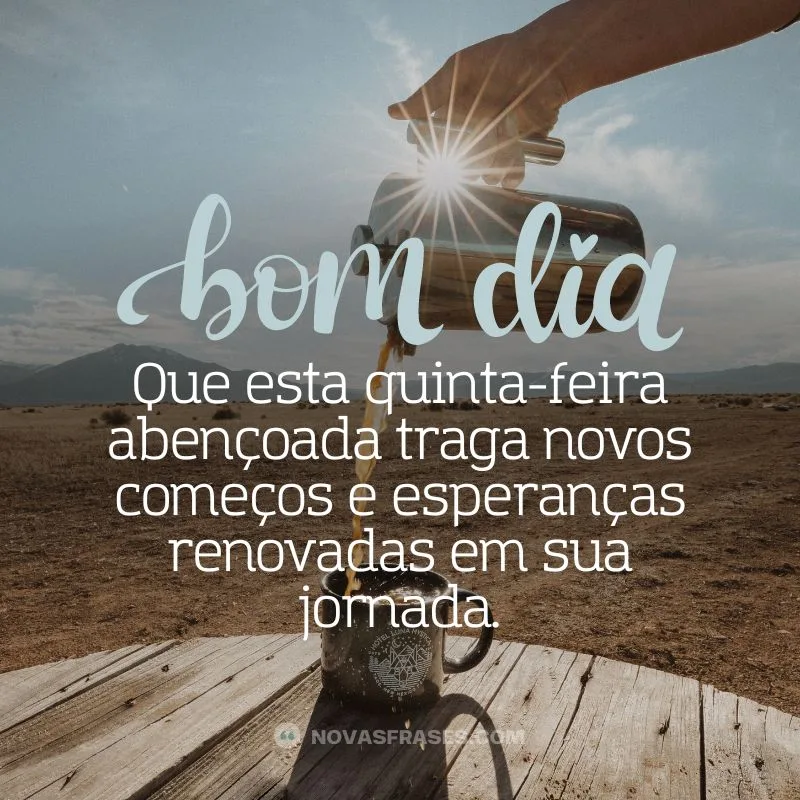 bom dia quinta-feira para família