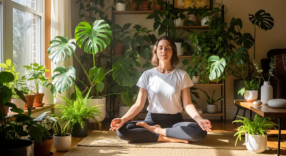 benefícios da meditação na natureza