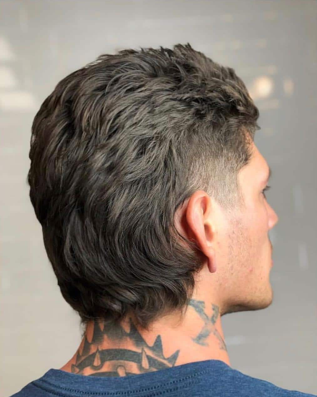 mullet cabelo curto