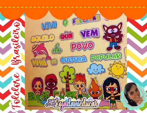 personagens folclore para imprimir