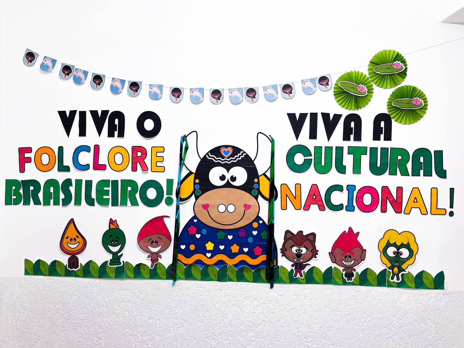 mural folclore decorativo