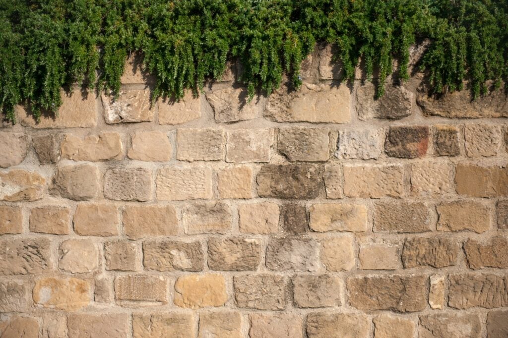 Muro de ardósia
