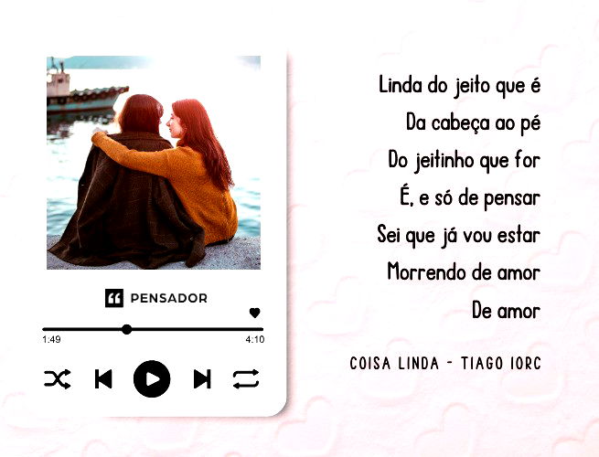 musica para namorada