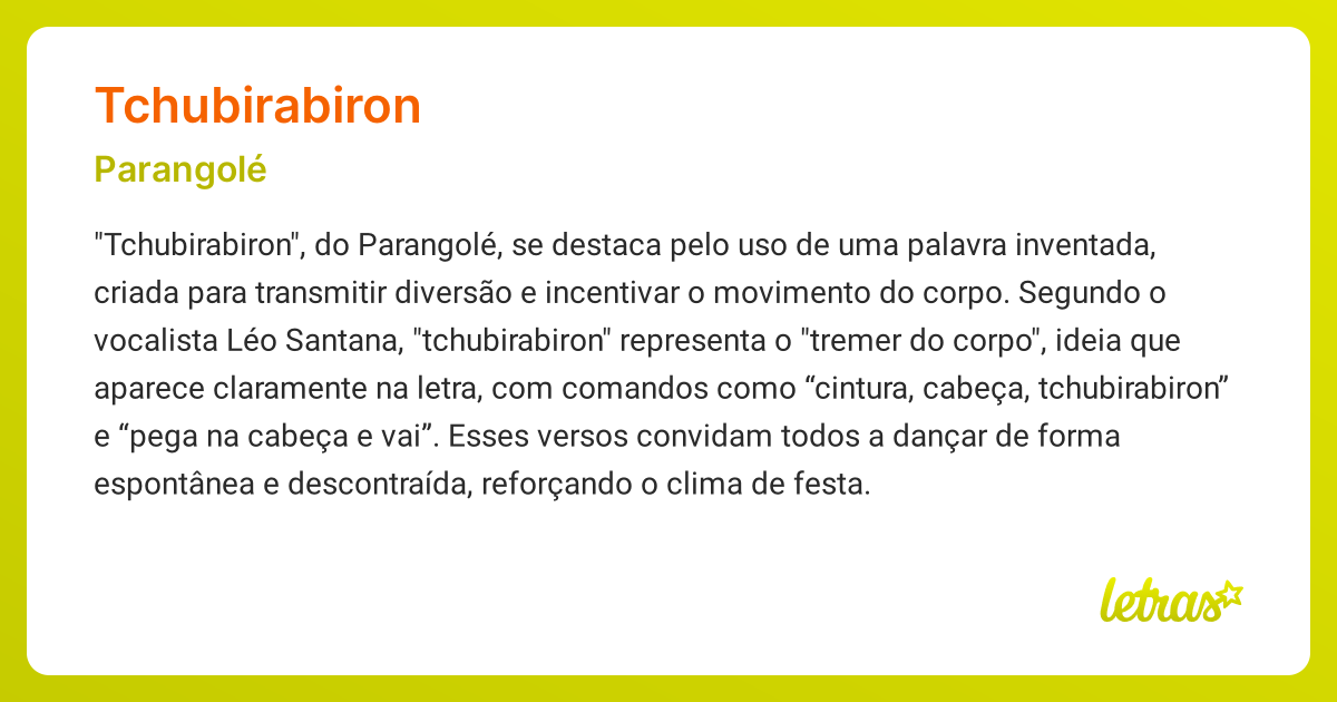 A Trajetória de Léo Santana Pós-Parangolé: De Tchubirabirom a Gigante