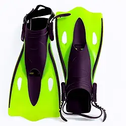 nadadeiras para natação e mergulho