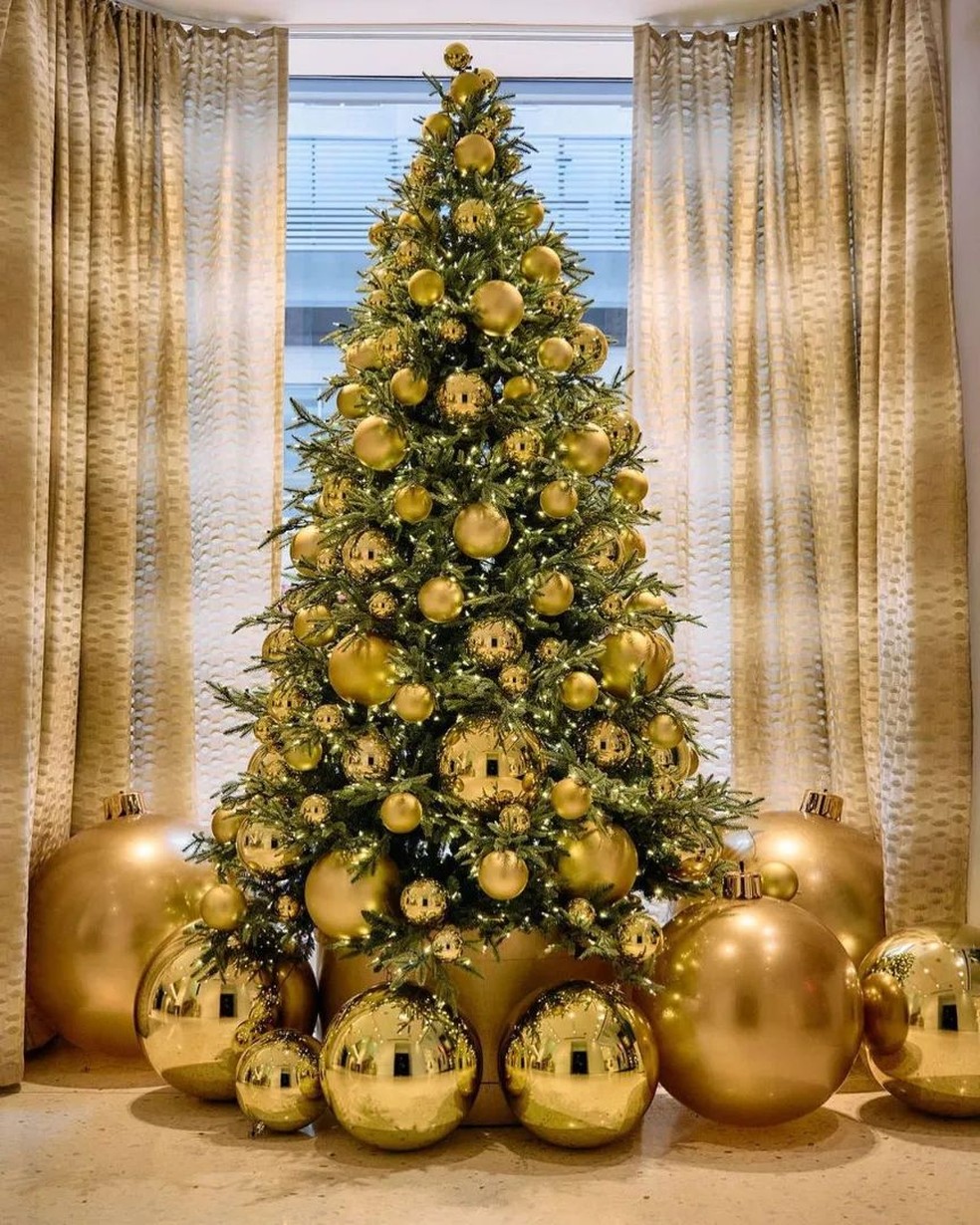 ideias de decoração para árvore de natal