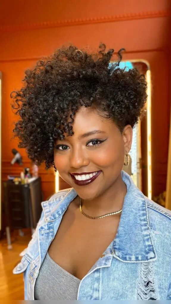 ideias de corte chanel para negras inspiradoras