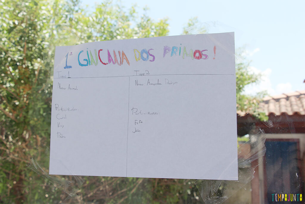 nomes de equipes de gincana com foco em animais