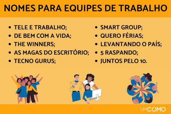 erros comuns ao escolher nome de equipe para gincana