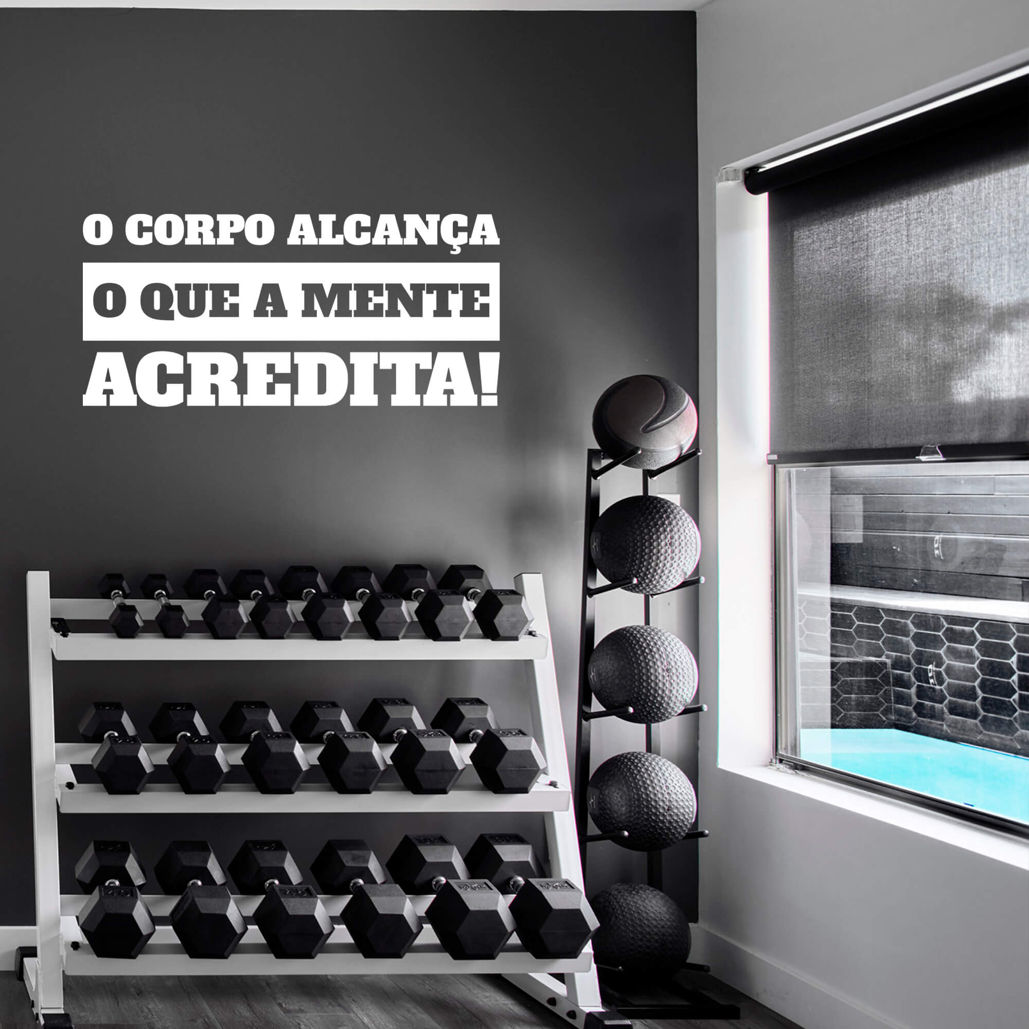 o corpo alcança o que a mente acredita