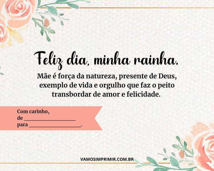o dia das maes esta chegando