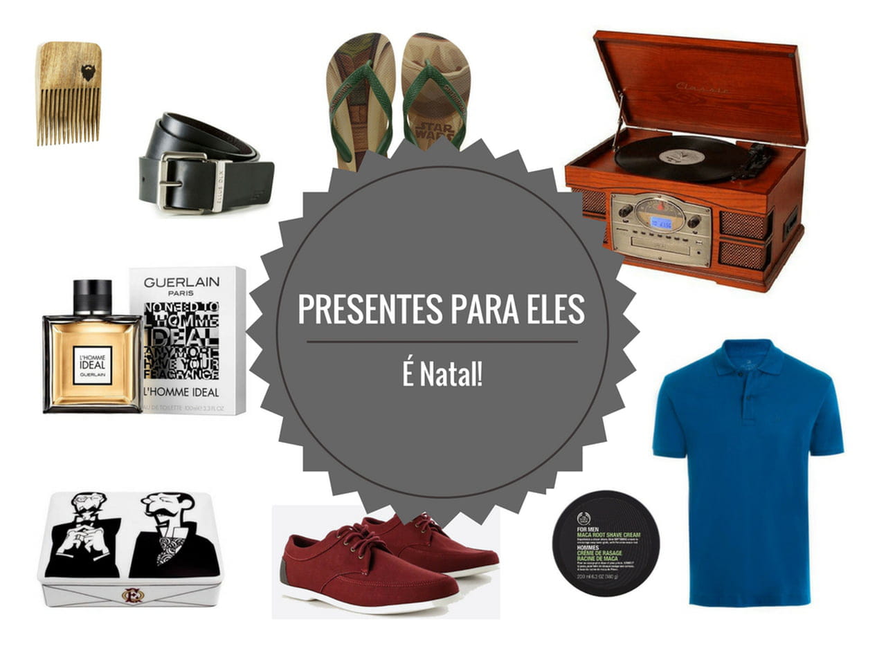 5 ideias de títulos:
1. Presentes Tecnológicos para Homens: As Melhores Opções em 2026
2. Autocuidado Masculino: Kits Essenciais e Perfumes para Presentear
3. Hobbies e Lazer: Presentes que Agradam Amantes de Esportes e Gastronomia
4. Presentes Personalizados e Experiências Inesquecíveis para Homens
5. Estilo e Acessórios: Relógios e Vestuário de Qualidade para Ele