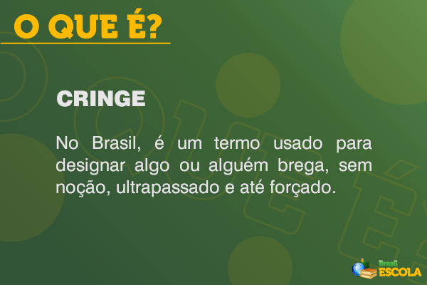 o que é cringe significado
