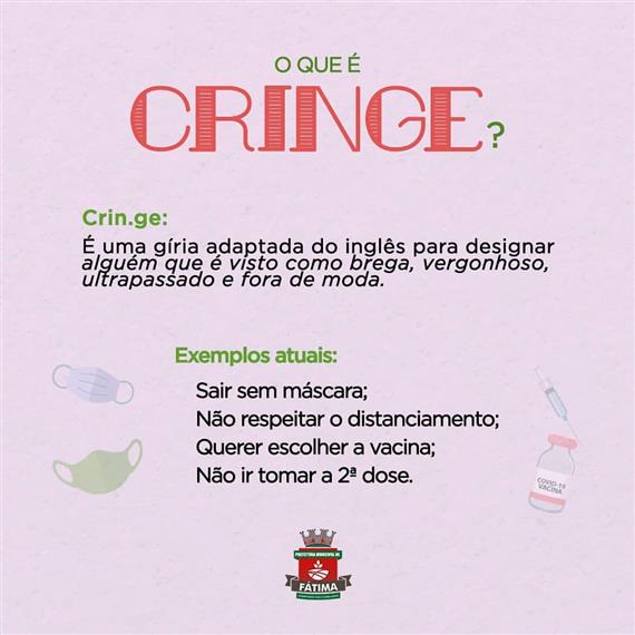 cringe gíria