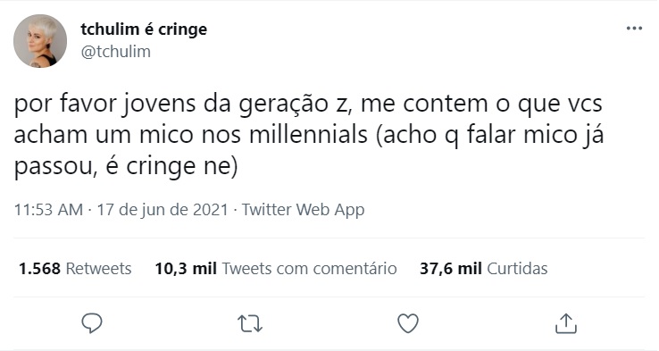 cringe geração Z