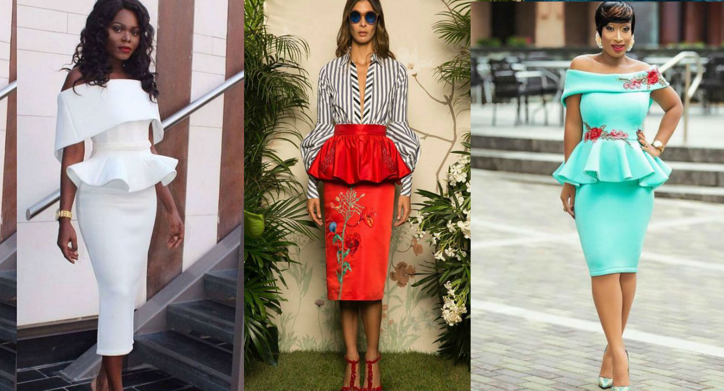 Como usar peplum em looks casuais