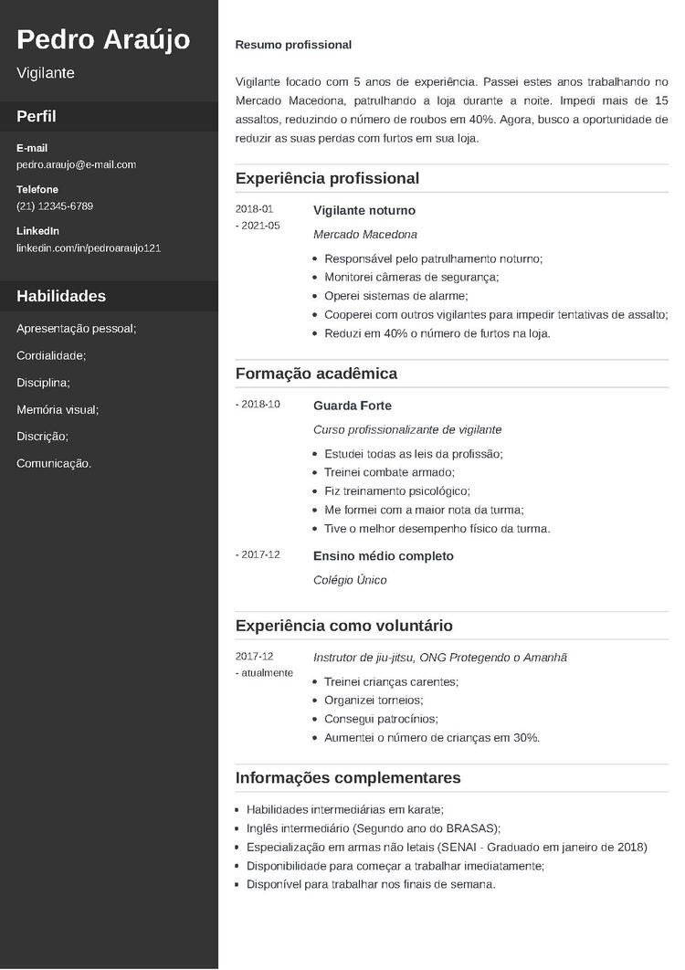 o que faz um vigilante