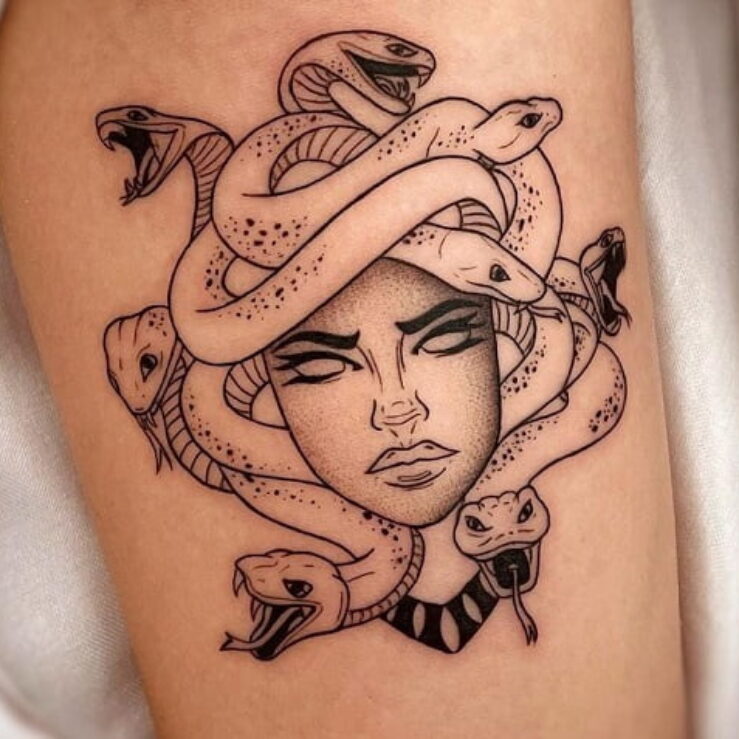 medusa tattoo significado mistério