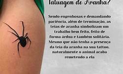 tatuagem aranha crime
