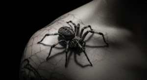 tatuagem aranha espiritual