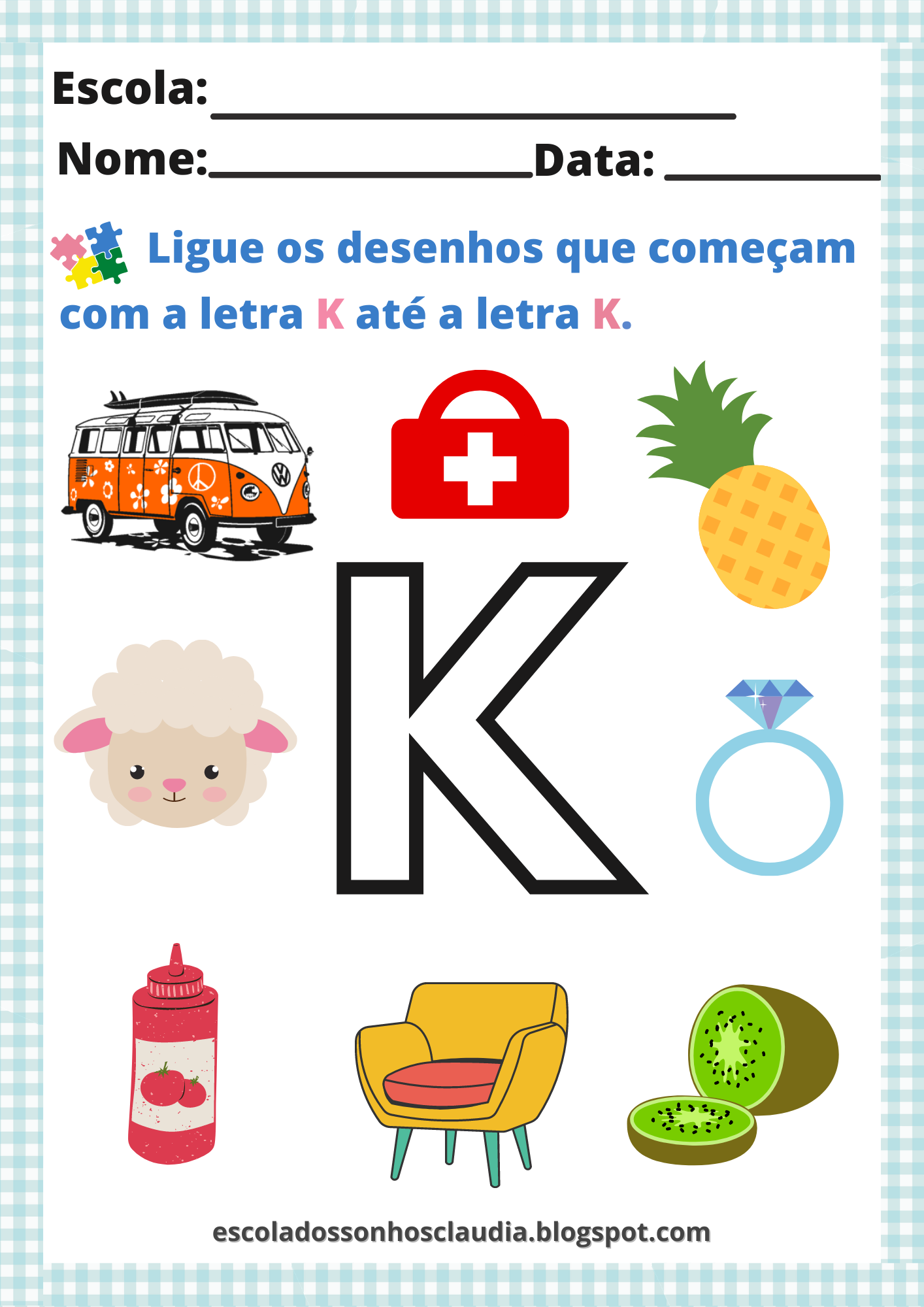 palavras com k