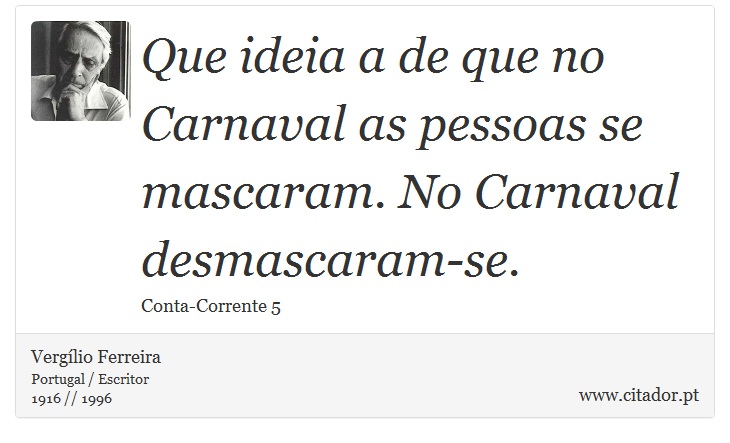 Odeio Carnaval Frases