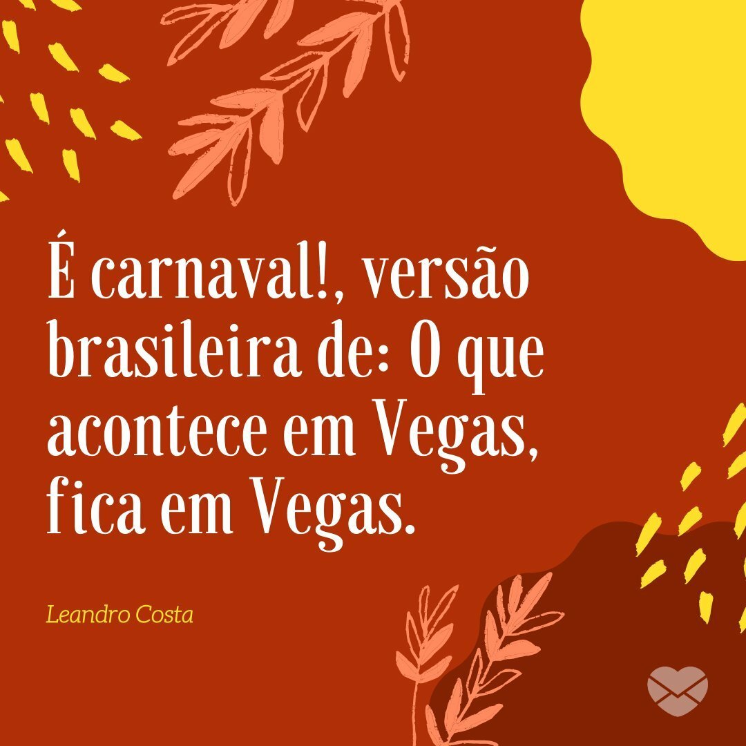 Odeio Carnaval Frases