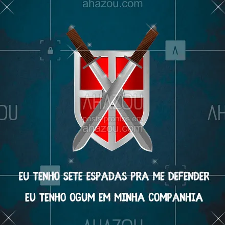 ogum frases para legenda