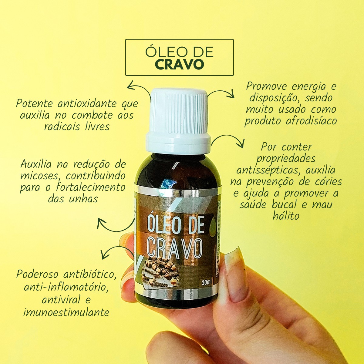 Óleo de Cravo para Dor de Dente: Alívio Natural e Eficaz