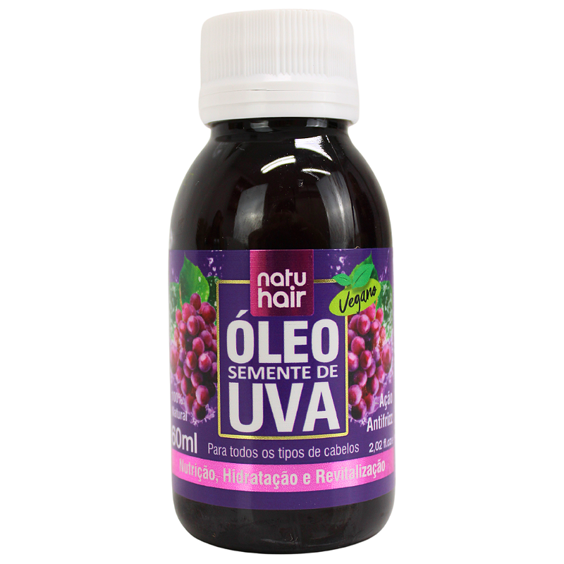 oleo de uva para cabelo