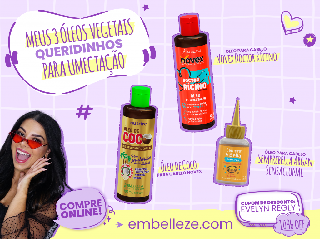 oleos para umectação capilar