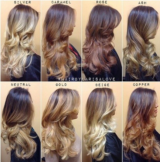 custo ombré hair médio
