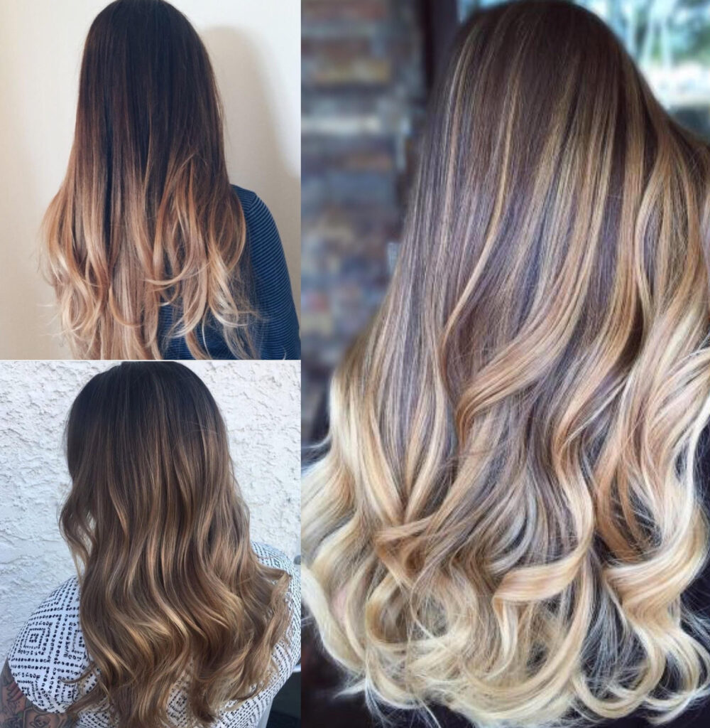 manutenção ombré hair