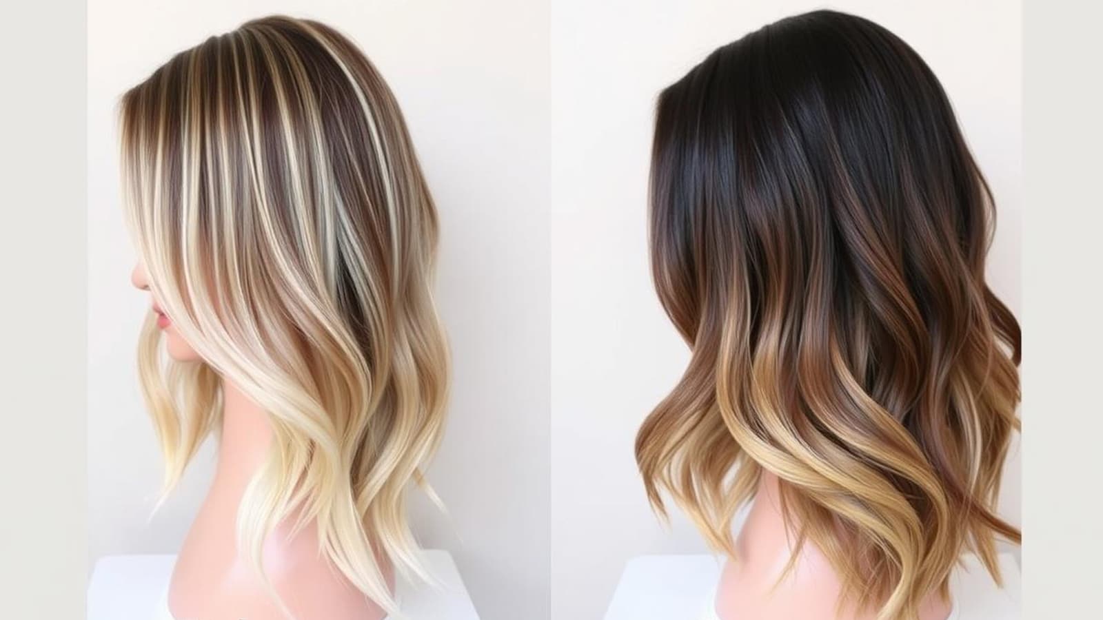 custo ombré hair médio